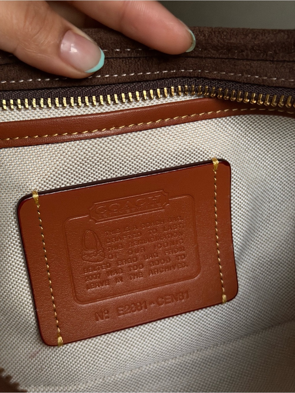 Coach Ergo 26 bag - Picture 3 of 5